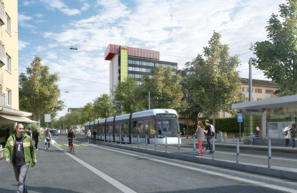 Bedeutung der Limmattalbahn für den Kanton Zürich Aufnahme des Mehrverkehrs durch öffentliches Verkehrsmittel Besseres ÖV-Angebot im Limmattal Stärkung des