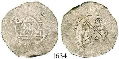 Premysl, 1247-1278 Brakteat 1253-1278, Mähren. 0,63 g.