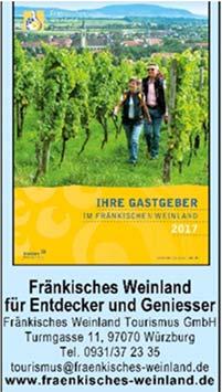 Presse- und Öffentlichkeitsarbeit Die Presse- und Öffentlichkeitsarbeit hat für die Fränkisches Weinland Tourismus GmbH einen hohen Stellenwert.