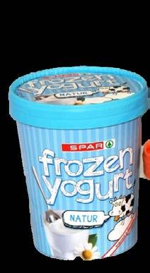 100 Eisbecher Hartpapier  "Frozen Jogurt" Becher 300ml 