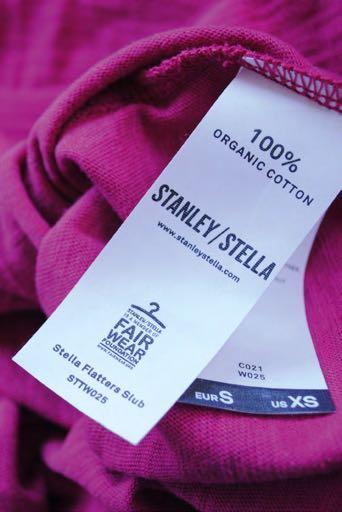 KUNDENZUFRIEDENHEIT DRUCK Transferdruck, Siebdruck, Digitaldruck, Stickerei, Flockfaser - auf Stanley/Stella Kleidungsstücken ist jede Form von Personalisierung möglich.