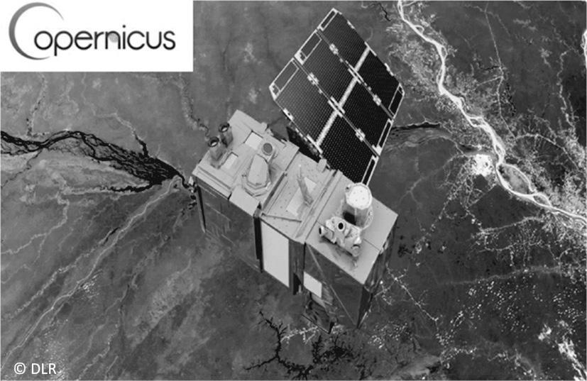 144 Abb. 4: Copernicus Satellit (www.d-copernicus.de) Abb. 5: Bilddaten Sentinel 2A vom 24.12.2015 Stadtrand Erfurt (Quelle: ESA https://scihub.copernicus.eu/dhus/#/home) 3.