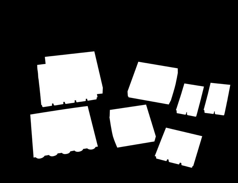 Pralinen-Verpackungen emballages pour pralinés 23 Stulpschachteln mit Kartonunterteil boîtes deux pièces avec fond en carton passende Einlagen zu Stulpschachteln supports correspondants pour boîtes