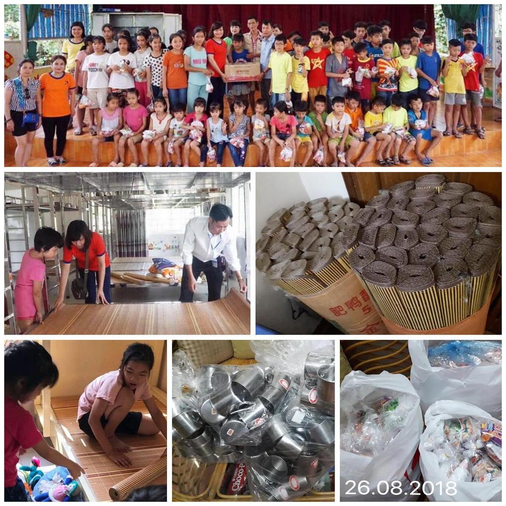 - 2 - Besuch und Unterstützung für aidskranke Waisenkinder im "Hope-Waisenhaus" Am 26.