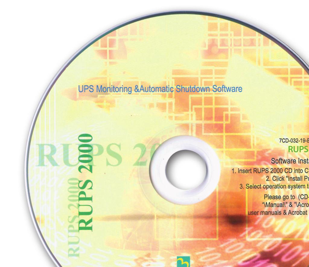 RUPS 2000 / RUPS 2000-B1 Benutzerhandbuch /