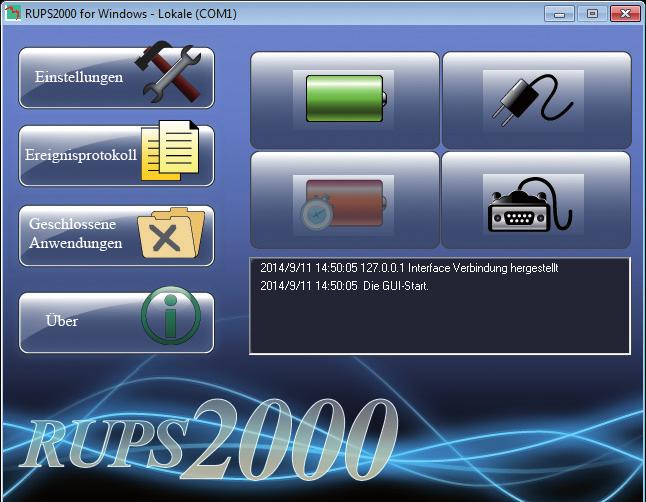 Benutzerhandbuch RUPS 2000 / RUPS