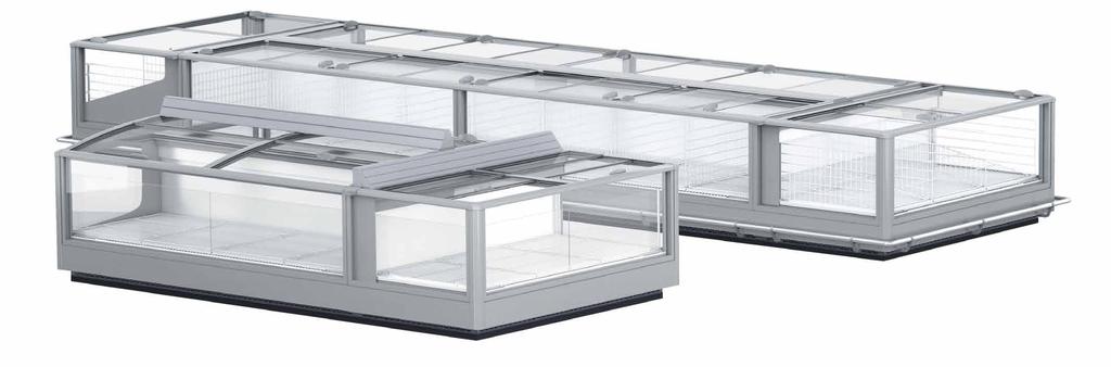 850x380 Ausstattung & Zubehör Warenpräsentation Glasabdeckungen Flächenwunder Die MERANIS bietet Kunden und Personal höchsten ergonomischen Komfort durch ihre speziell auf torten oder -beutel können
