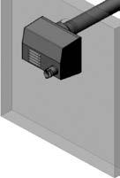 Ventilatoreinheit (Power box ) mit Montagebügel PowerVent -System für Dachdurchführung, Montage