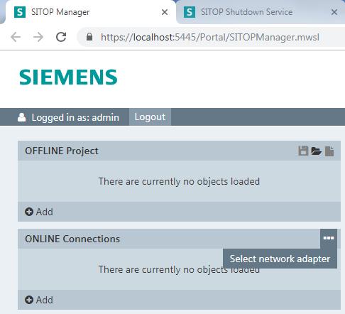2.1 Online-Verbindung aufbauen Der SITOP Manager scannt Industrial Ethernet und PROFINET Netzwerke nach unterstützten SITOP-Geräten und baut eine Online-Verbindung zu den im Netzwerk gefundenen