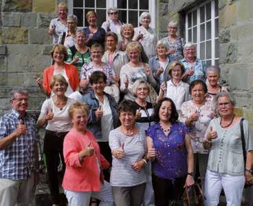 Foto privat Die Tanzgruppe der Seniorenbegegnungsstätte folgte in diesem Jahr einer Einladung der Gemeinschaft Vita nach Rietberg.