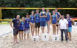 strahlendem Sonnenschein gab es Mitte August auf der Anlage des 1. Volleyball-Vereins Holzwickede (VVH).