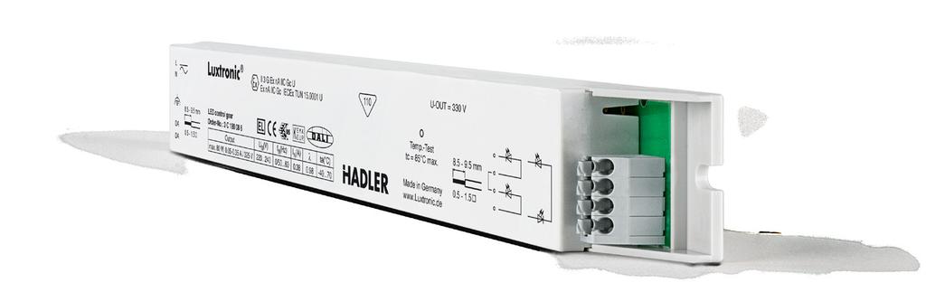 LED-Betriebsgerät LED Control Gear Betreibt bis zu vier T5 LED-Leuchtmittel Standard-Bauform 360 x 30 x 21 mm Lebensdauer von 100.