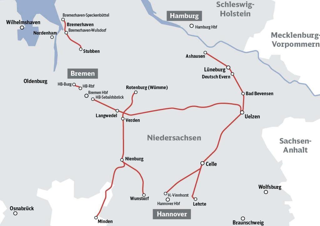 Bahnprojekt Hamburg/Bremen Hannover (HHBH)