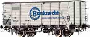 Gedeckter Güterwagen G10 "Bauknecht" der DB Betriebs-Nr.