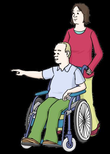 Viele Menschen mit Behinderung wollen oder brauchen eine Assistenz.