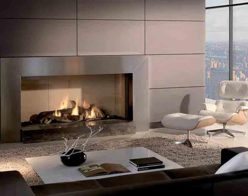 THE CONVENIENCE OF GAS Gas-fired ambience When selecting a