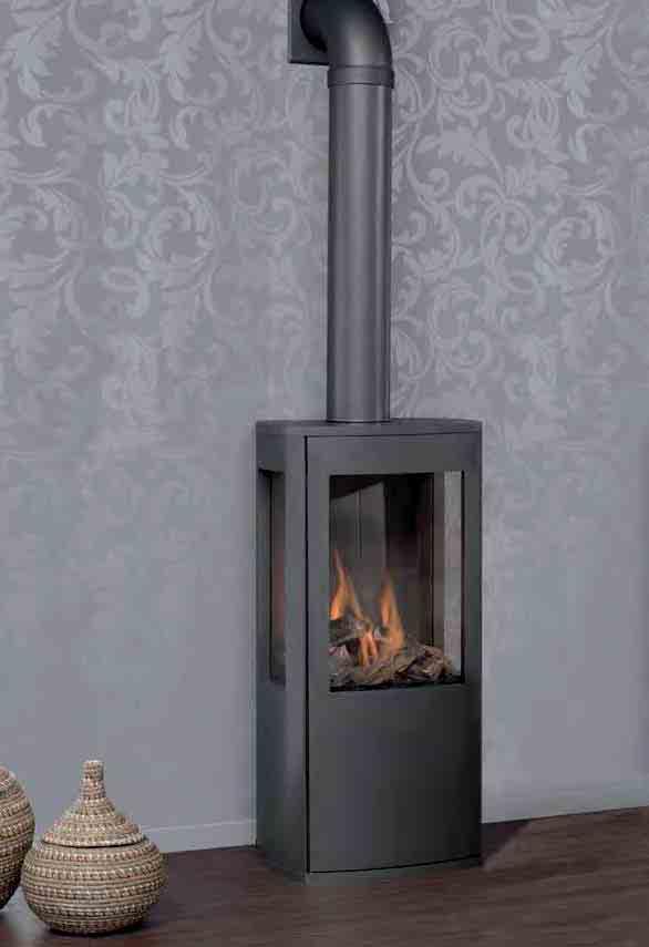 FREESTANDING fireplaces The DRU freestanding fireplaces are available in suspended and