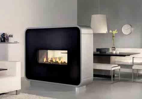 POWERVENT Position your fireplace wherever you like! With the new DRU PowerVent system a gas fire can be positioned pretty much anywhere.