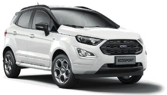 Der neue Ford Ecosport FORD ECOSPORT Trend 1,0 l Benziner 74 kw (100 PS) Schaltgetriebe ECOSPORT Trend 74 kw (100 PS) Kraftstoff Benzin Ø Verbr.