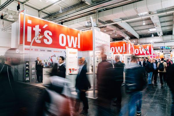 it's OWL auf der Hannover Messe 2017 Hannover, 9. Februar 2017.