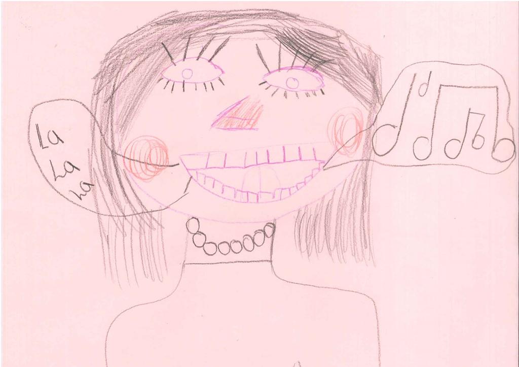 Selbstbildnis: Anka, 8 Jahre alt, ist die mittlere dreier Töchter einer emotional instabilen und alkoholabhängigen