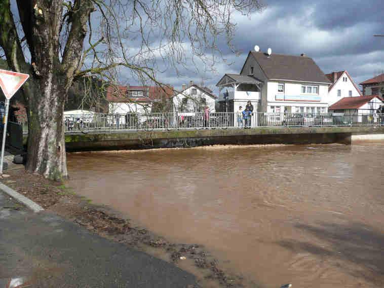 Hochwasserrückhaltebecken Marbach -