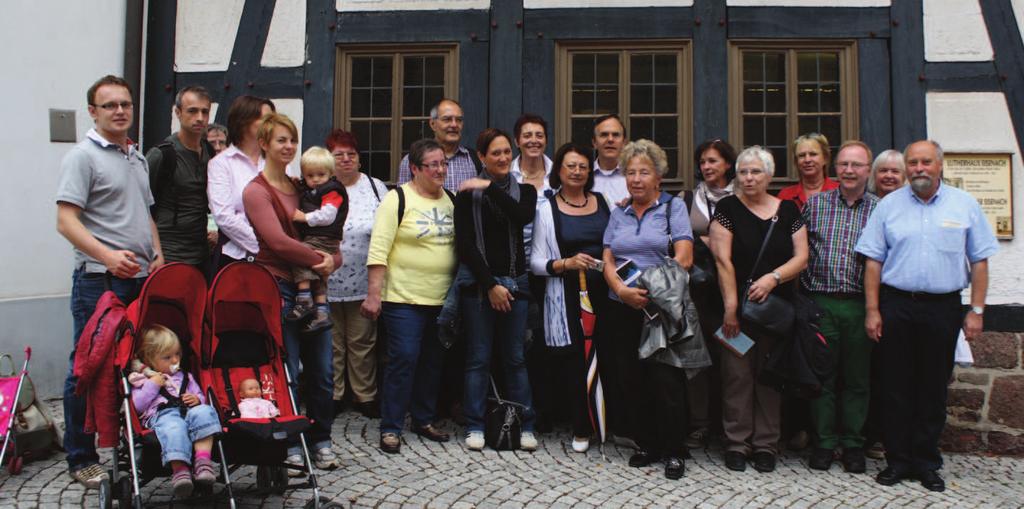 Gemeindefahrt Gemeinde auf Luthers Spuren Wunderschöne Tage mit unvergesslichen Eindrücken durften die Teilnehmerinnen und Teilnehmer der Gemeindefahrt nach Eisenach im September erleben.