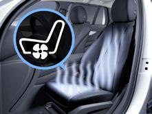 Serien und Sonderausstattung. Interieur Sitze 4MATIC Sitzklimatisierung für Fahrer und Beifahrer inklusive Sitzheizung und Sitzbelüftung.