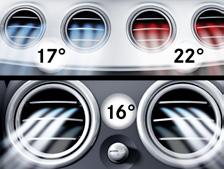 25 178,50 15 4MATIC Klimatisierung Klimatisierungsautomatik THERMATIC mit 2 Klimazonen, Temperatur für Fahrer und Beifahrer getrennt regulierbar, FeinstaubAktivkohlefilter zur Staub und