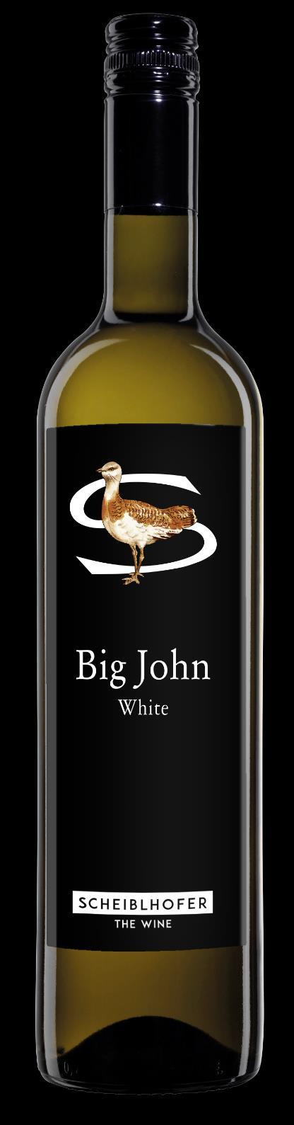 Big John White 2016 Name: Big John White 2016 Chardonnay, Sauvignon Blanc Österreichischer Qualitäts-Weißwein, Chardonnay-Anteil 6