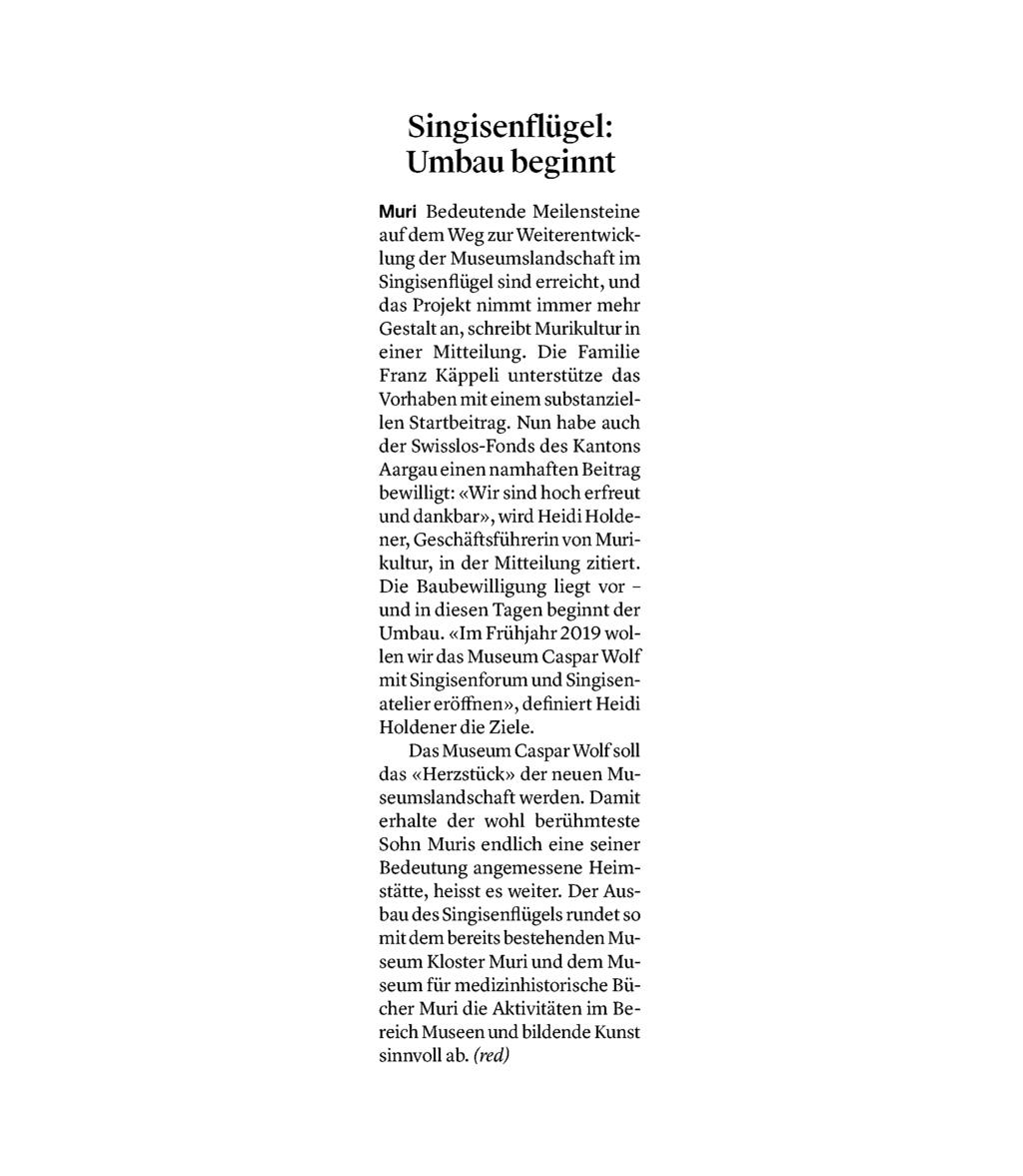 Datum: 23.01.2018 Bericht Seite 1/17 Hauptausgabe Luzerner Zeitung 6002 Luzern 041/ 429 51 51 www.luzernerzeitung.