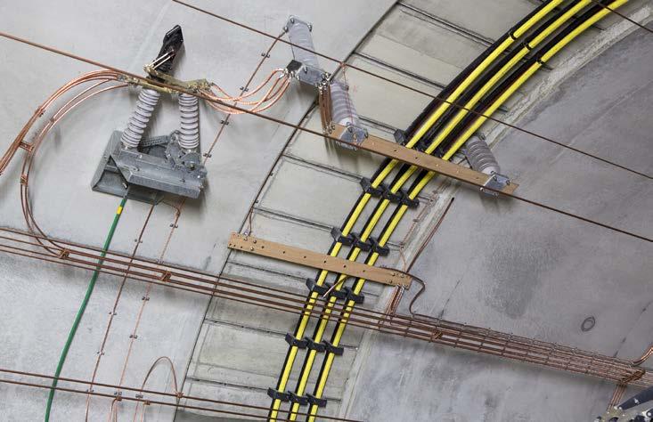 HHM INFRA MARKTSEGMENTE HHM INFRA Kunden bekommen nachhaltig überzeugende Lösungen aus einer Hand für die elektrotechnische Ausrüstung von Infrastrukturbauten.