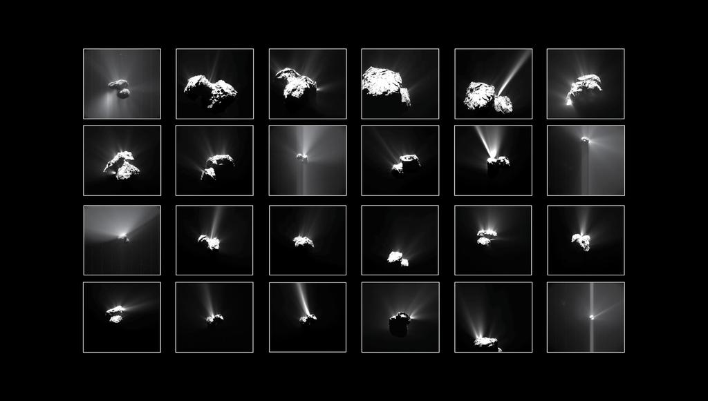 Comet 67/P outbursts Copyright ESA/Rosetta/MPS for OSIRIS Team