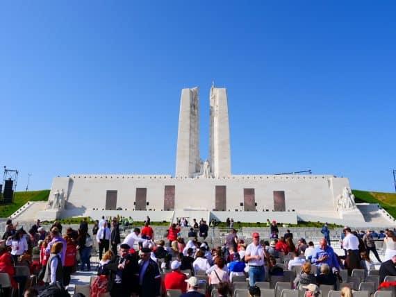 Kanada erinnert an die Schlacht am Vimy Ridge vor 100 Jahren Gedenken an die blutigste Schlacht der Geschichte des Landes Über 650.000 Kanadier leisteten im 1.