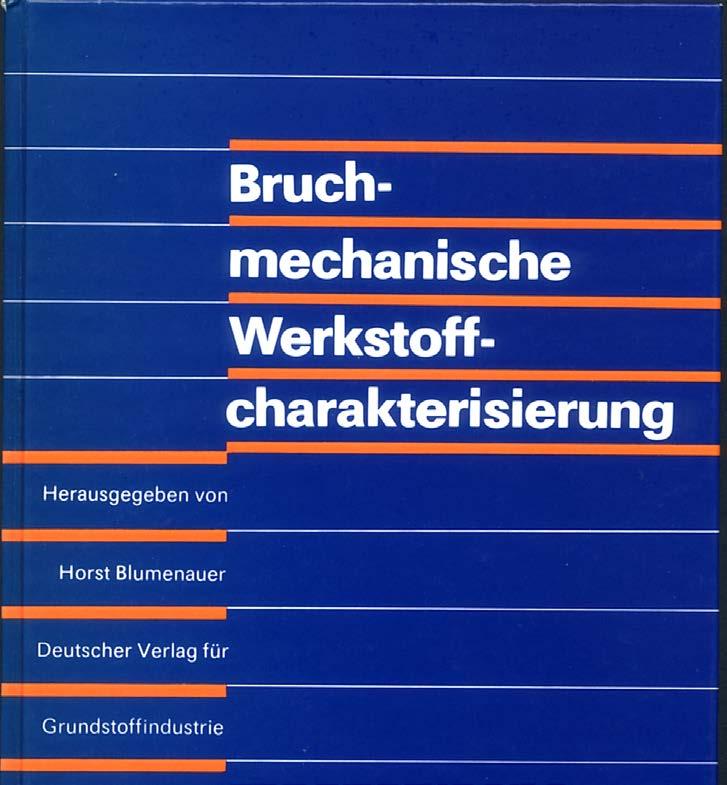 3. Dynamische Beanspruchung 1991 H. Blumenauer, E. Schick, R.