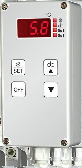 Weitere wichtige Features sid per Tastedruck umschaltbare Solltemperature oder automatische Zwischerührzykle.