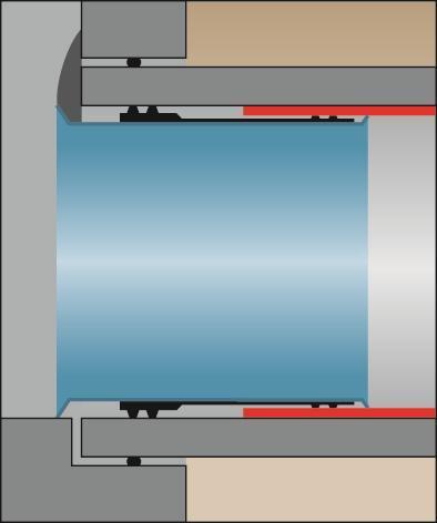 Voraussetzung ist, dass die Oberfläche der Rohreinbindung Schacht zum Abdichten geeignet ist und keine Abwinklungen Altrohr - Schachteinbindung erkennbar sind. Max. Abwinkelung 1,0.