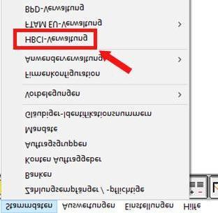 7. HBCI Verwaltung Wählen Sie nun den Reiter