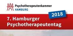 Wir freuen uns, Ihnen heute das Programm des 7. Hamburger Psychotherapeutentages am 09.06.2018 vorstellen zu können.