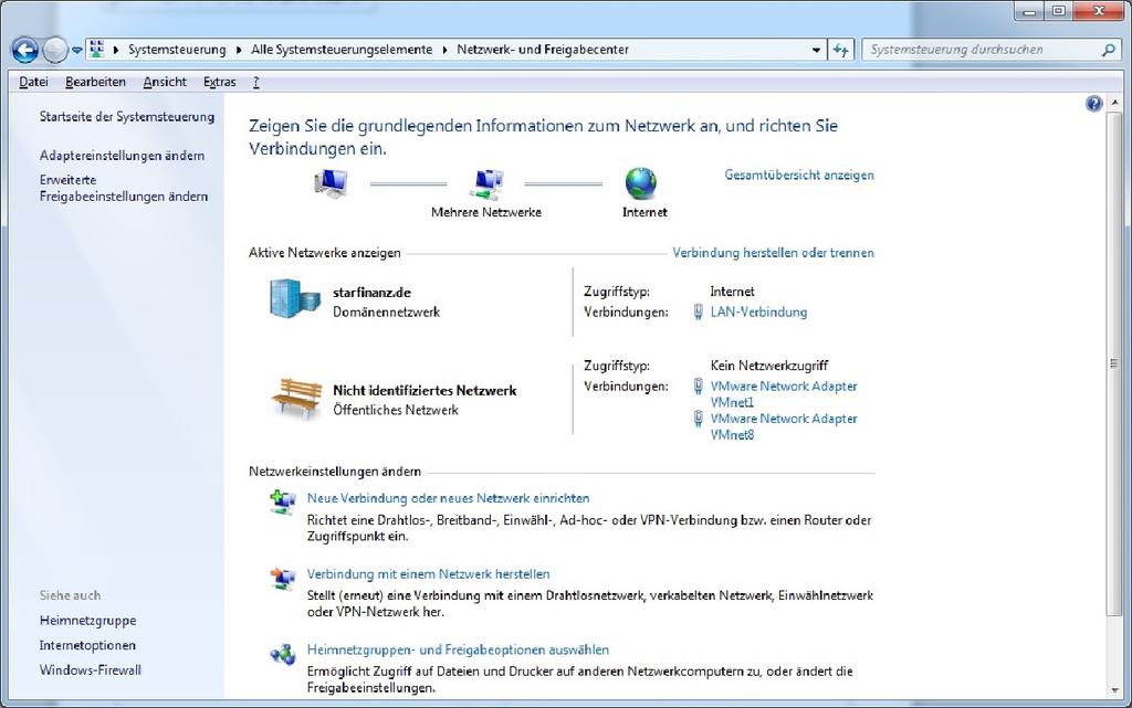 Netzwerkadresse am Beispiel Windows 7 ermitteln