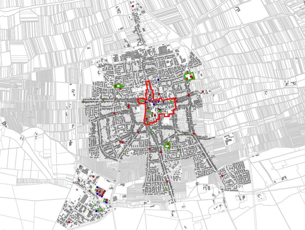 Auswirkungsanalyse Erweiterung Edeka-Lebensmittelmarkt in Haßloch 2018 Karte 2: Standortkonzept der Einzelhandelssteuerung in der Gemeinde Haßloch Ergänzungsstandort Nördlich des Planstandort