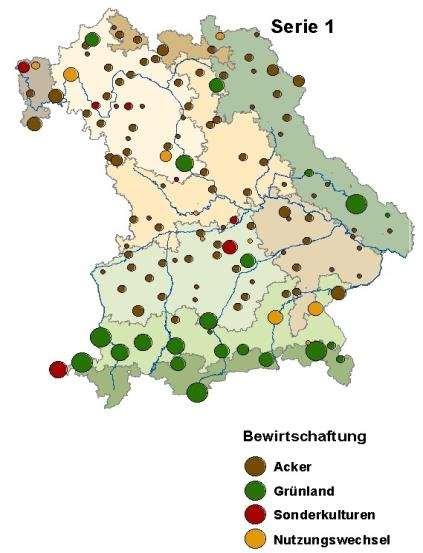 Boden-Dauerbeobachtungsflächen in Bayern Fokus Tauwurm (1985-1988)