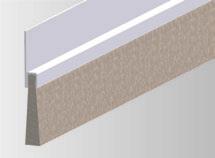 000 mm 15 mm, Rosshaar Schwarz SB-Verpackung / BRASSOBROS ALUBROS Oberfläche Halteprofil Messing Aluminium FB