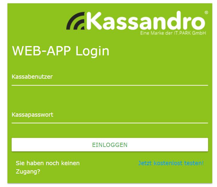 1 Was ist die KASSANDRO WEB-APP Die KASSANDRO WEB-APP ist Ihre Registrierkassa mit der WEB-APP erstellen Sie Ihre Belege.