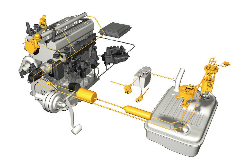 Motorservice bietet ein breites Spektrum an unverzichtbaren Komponenten im Kraftstoffsystem in bewährter Pierburg Qualität.