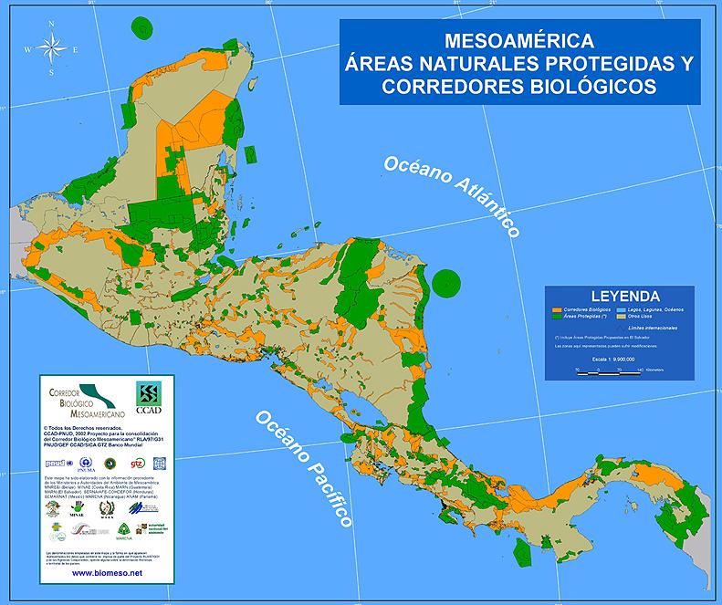 3. Pilotprojekt Honduras Mesoamerikanischer Biodiversitätskorridor Regionale Übereinkunft: Schutz der