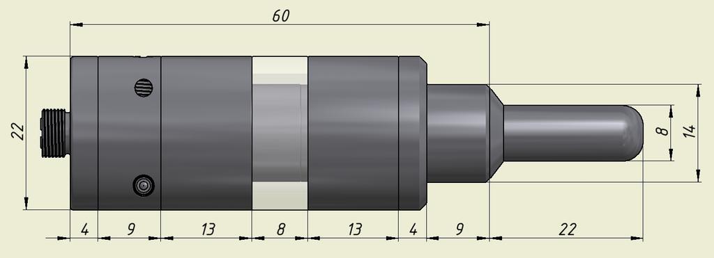 Spezifikationen Material: Edelstahl Material des durchsichtigen Tanks: Polycarbonat (Makrolon) Durchmesser: 22 mm Anschluss: 510 Maße (ohne Anschluss und Mundstück) / Volumen: Standard: 60 mm / ~ 4.