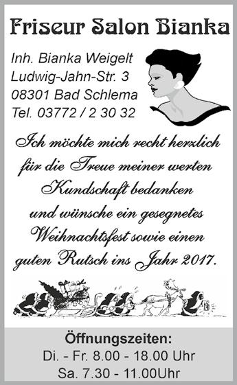 Aus dem Leben der Vereine Der Kneipp-Verein Bad Schlema e.v. informiert: Auskünfte zu allen Vereinsveranstaltungen erhalten Sie in unserer Geschäftsstelle: Kräuterstube, Tel. 03772 / 381506 Handy-Nr.