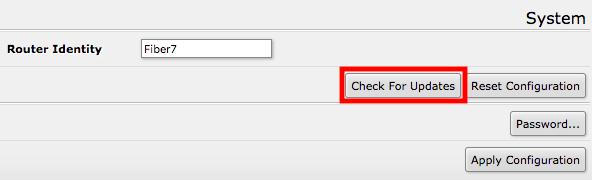 npk» aus dem Paketordner hoch, indem Sie auf «Choose File» klicken (wir empfehlen die alte Konfiguration vorher zu sichern > Backup).