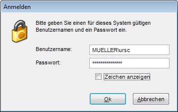 5 Windows Passwort Neu kann man sich auch mit dem Windows-Passwort identifizieren, falls der Benutzername in der Form